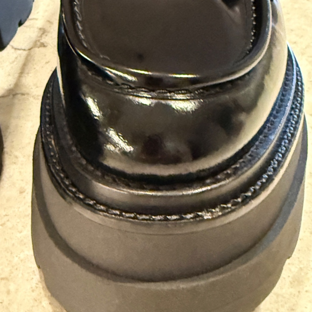 ALEXANDER WANG Platform Lug Sole Loafers, Size EU 40, NEW! WORE ONCE! - Picture 5 of 16
